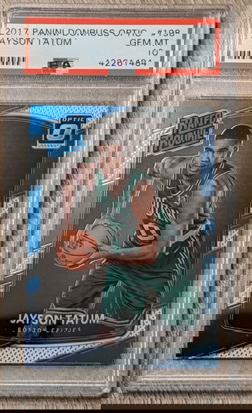 Jayson Tatum 2017 Optic #198 PSA 10