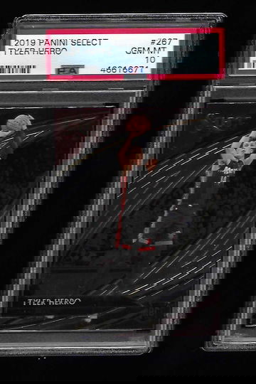 2019 Panini Select #267 Tyler Herro Courtside