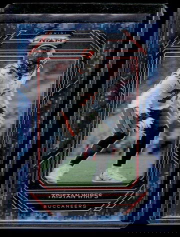 2022 Panini Prizm Navy Camo Tristan Wirfs #277 /25