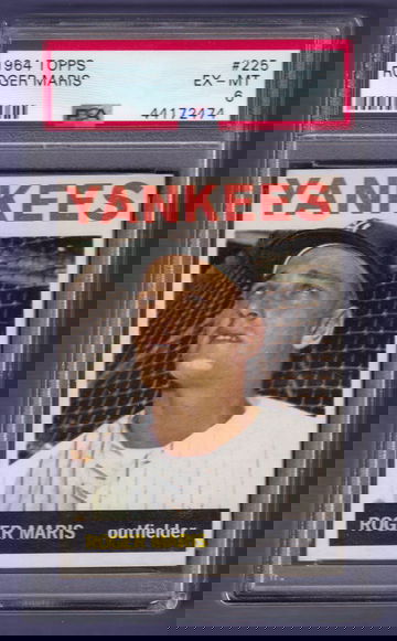 1964 Topps #225 Roger Maris PSA 6