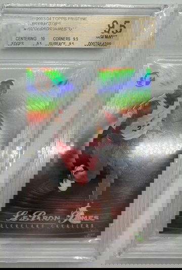2003-04 Lebron James Topps Pristine Refractors