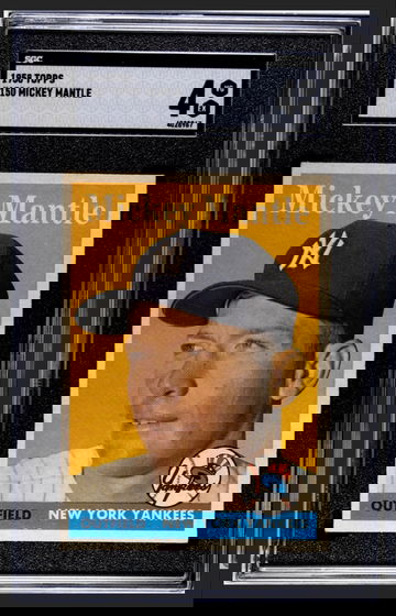 1958 Topps Mickey Mantle #150 SGC 4