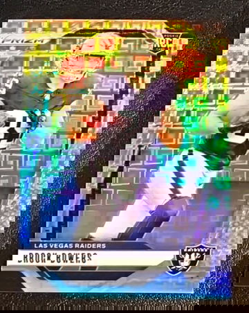 BROCK BOWERS  2024 PANINI PRIZM  ROOKIE  PANDORA  RAIDERS RC  /400 