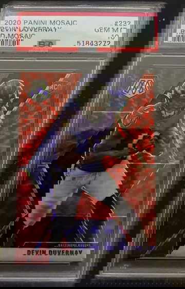 2020 mosaic red devin duvernay psa 10