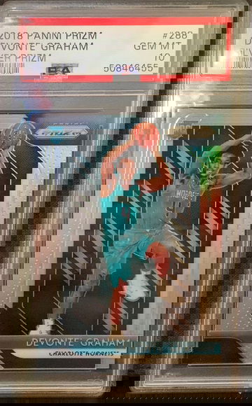2018 Panini Prizm Devonte Graham Silver PSA 10