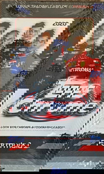 Topps Chrome Formula 1 Hobby Box - Ships from APO 🇺🇸 Delivery takes 7-10 business days