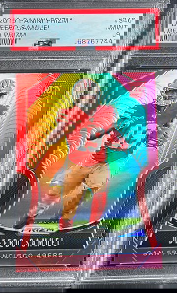 Deebo Samuel - 2019 Prizm - Red Prizm SSP - 49ers Rookie RC - PSA 9