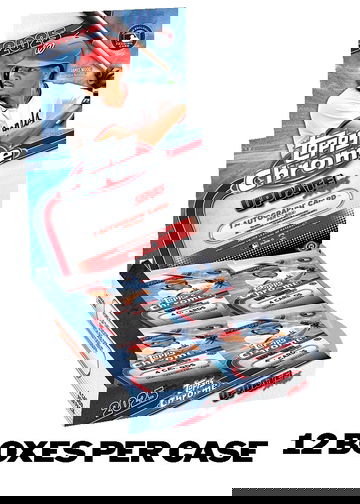 2025 Topps Chrome® Baseball Update Series - Hobby Box CASE - SEALED