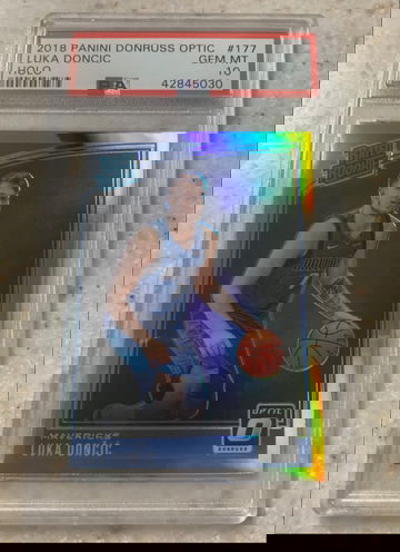 2018 Donruss Optic Holo Luka Doncic PSA 10