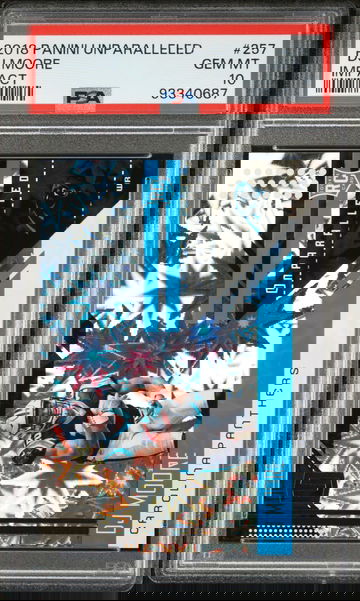 2018 Panini Unparalleled DJ Moore Impact /75 RC PSA 10 GEM MINT ***POP 1***