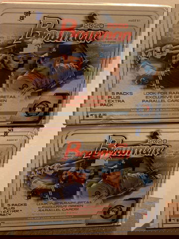 2020 Bowman Blaster Box LOT of 2 