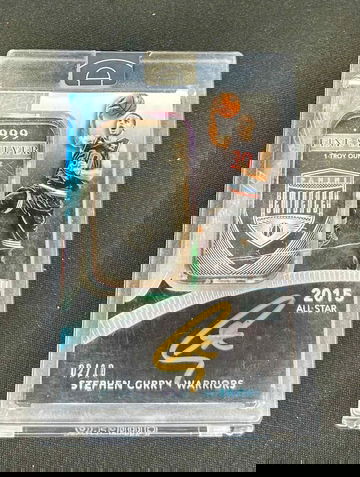 2014 Stephen Curry Panini Eminence All Star Silver Bar Gold Ink Auto 2/10 SEALED Autograph SP