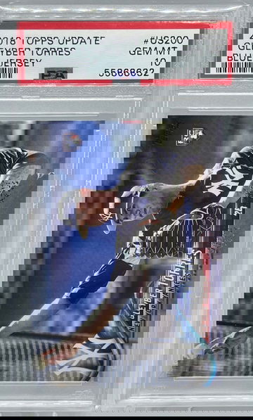 2018 Topps Update Gleyber Torres SP PSA 10