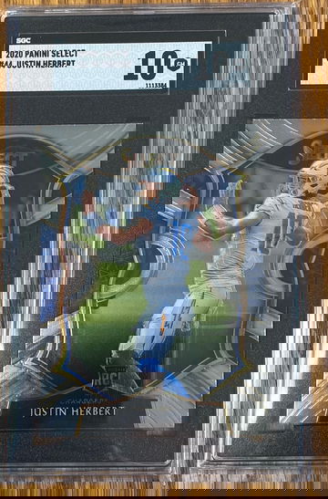 2020 Panini Select Justin Herbert SGC 10 Gem Mint 