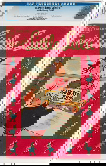 MARGE'S LITTLE LULU #2, CGC 8.5 VF+