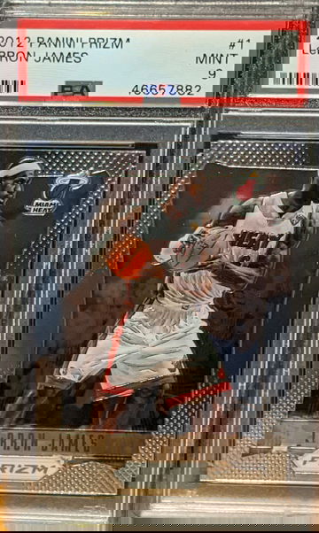 LeBron James 2012 Prizm PSA 9