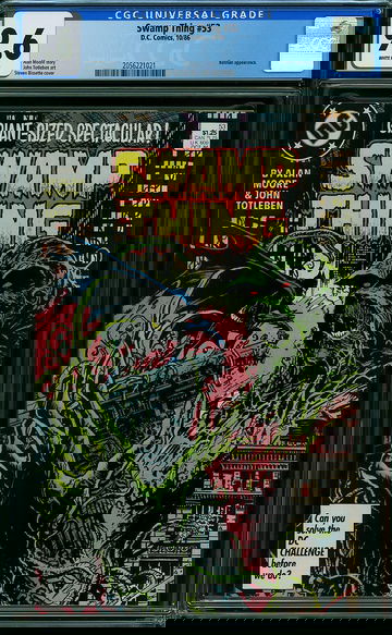 SWAMP THING v1982 #53, CGC 9.6 NM+