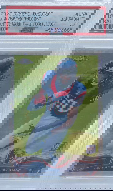 2013 Topps Chrome DeAndre Hopkins Ball / Right Hand XFRACTOR PSA 10 GEM MINT