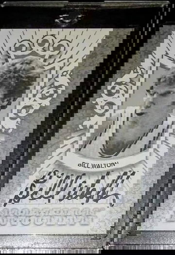 /40 Bill Walton 2012 Sportkings "Series E" SILVER ON-CARD AUTO