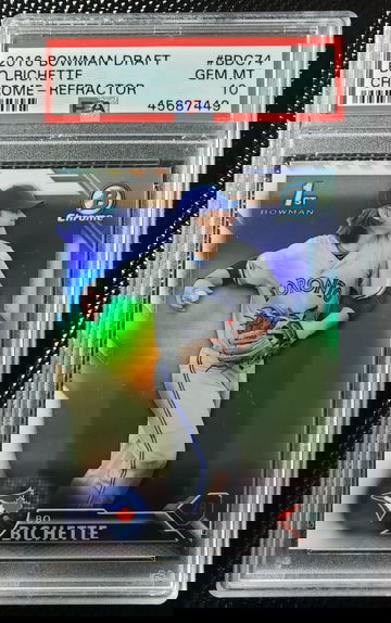 2016 Bowman Bo Bichette Refractor PSA 10