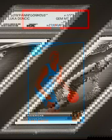 2018 Donruss #177 Luka Doncic RC Rated Rookie PSA 10