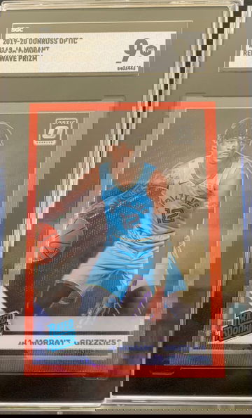 2019-20 Panini Donruss Optic Red Wave #168 Ja Morant RC - SGC 9