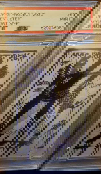 2020 Project 2020 Derek Jeter/Gregory Siff HOF #93 *PSA 9* New York Yankees