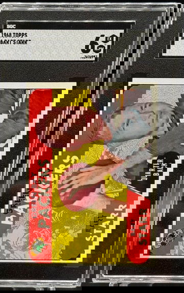 1968 Topps Bart Starr # 1 SGC 6