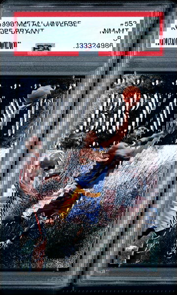 1998 Metal Universe Kobe Bryant PSA 8 #53 Los Angeles Lakers