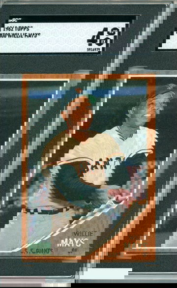 1962 TOPPS WILLIE MAYS #300 SGC 4