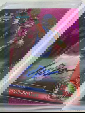 2023 Bowman Chrome U Jaxson Dart Fuchsia Auto /150