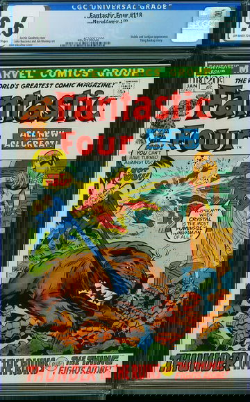 FANTASTIC FOUR #118, CGC 9.6 NM+