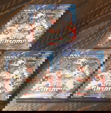 2024 Topps Chrome Update Baseball Megas (lot of 3)