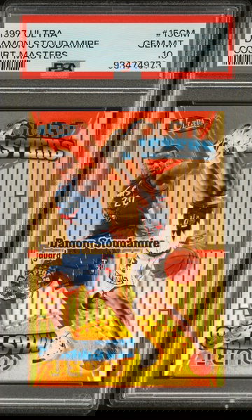 1997 DAMON STOUDAMIRE ULTRA COURT MASTERS #15CM PSA 10