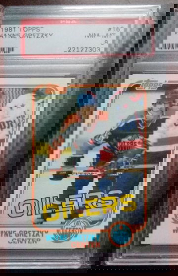 1981-82 Topps Wayne Gretzky #16 PSA 8 NM-MT  