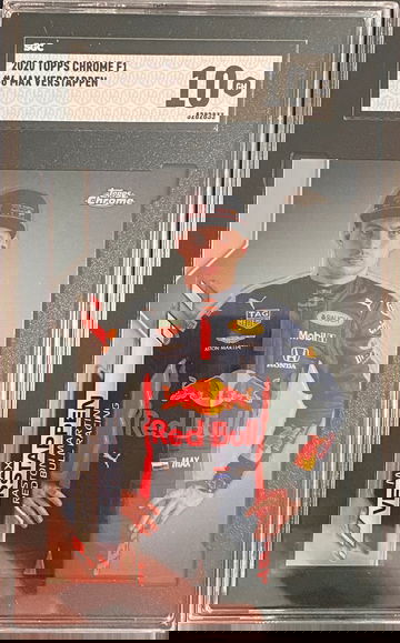 2020 Max Verstappen Topps Chrome F1 Formula  SGC 10