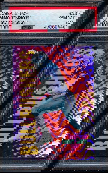 Emmitt Smith 1999 Topps Seasons Best PSA 10