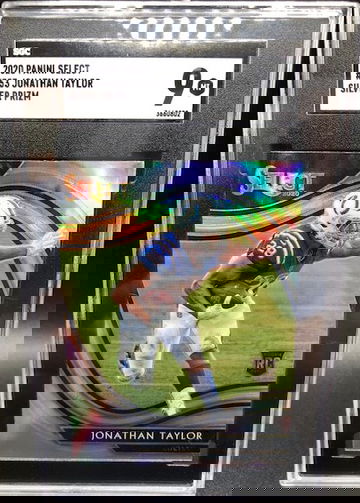 2020 Panini Select Field Silver Jonathan Taylor SGC 9