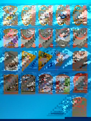 42 card lot of 90's Die Cut and Topps Finest NFL Football.