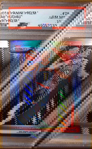 Trae Young 2018 Prizm #78 Silver PSA 10 Gem Mint