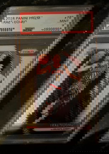 2018 Panini Prizm #78 Trae Young RC PSA 9