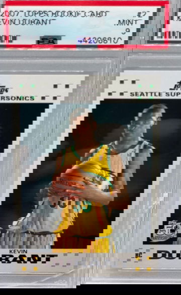 Kevin Durant 2007 Topps Rookie 