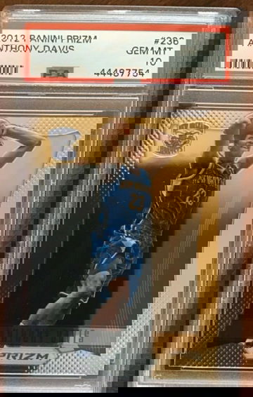 Anthony Davis 2012 Prizm RC PSA 10