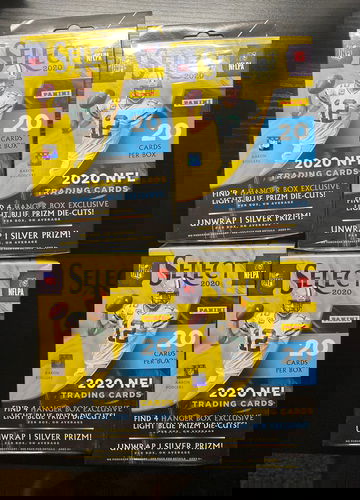 2020 Select Football NFL Hanger Box x4