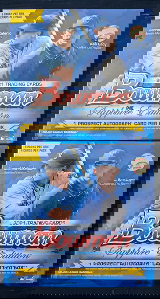 2021 Bowman Sapphire x2 (2 Box Lot)