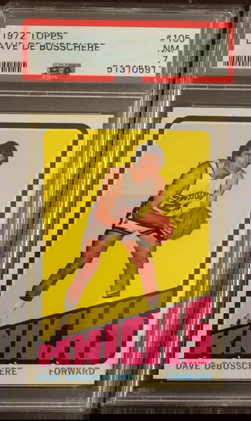 1972 Topps Dave DeBusschere #105 PSA 7 NM