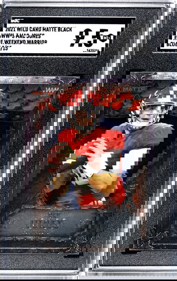 2021 Wild Card Matte Black MWW-3 Fire Weekend Warrior Blue 8/15