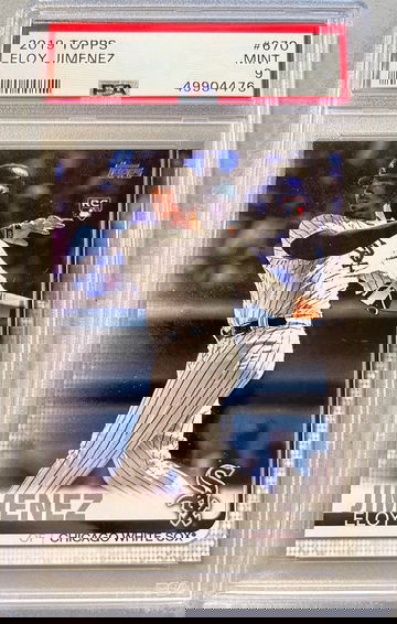 2019 Topps Eloy Jimenez PSA 9