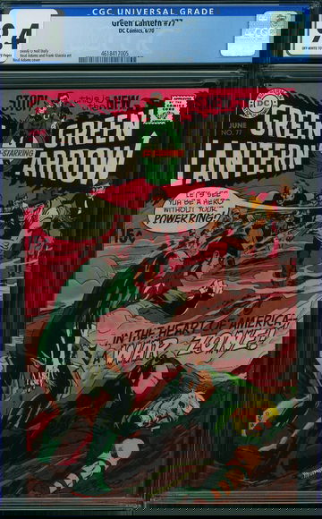 GREEN LANTERN #77, CGC 9.4 NM