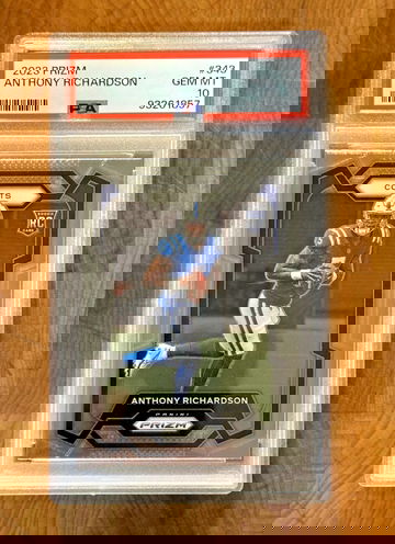 2023 Prizm #343 Anthony Richardson Rookie PSA 10 Gem Mint